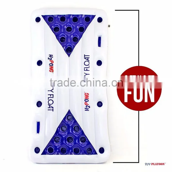 Inflatable Pool Pong Raft 6ft - Portable Pong Surface by Red Cup Pong photo-2