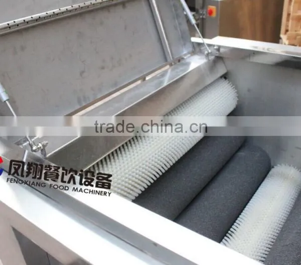 Industrial Commercial Automatic Potato Washing and Peeling Machine photo-3