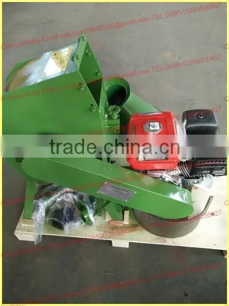 CF198 7.5hp Gasoline Engine Tree Branches Hammer Mill , Hay Hammer Mill, Firewood Hammer Mill photo-3