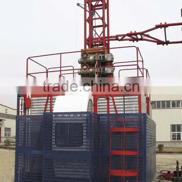 Hot Sale SC200/200 Passenger Hoist, Construction Elevator