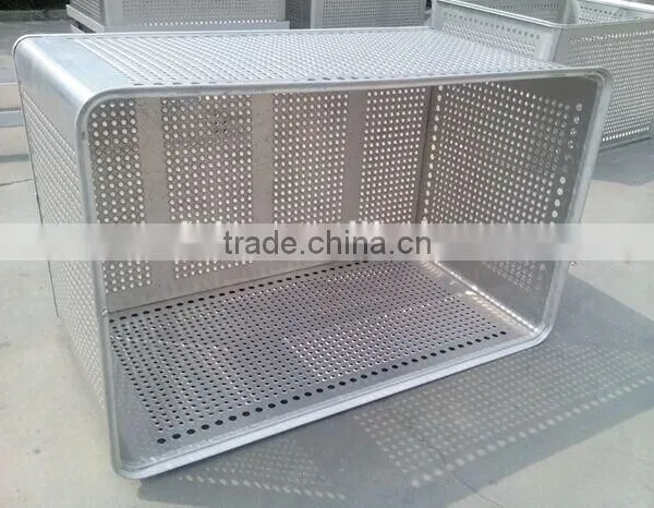 OEM Aluminum Turnover Container With Casters, Cargo Tansfer Container photo-3