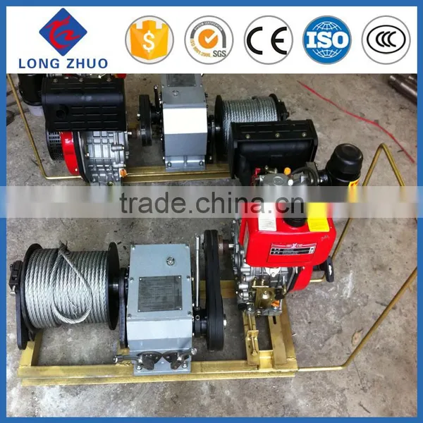 Hot Sale 3Ton Diesel Engine Powered Fast Winch photo-2