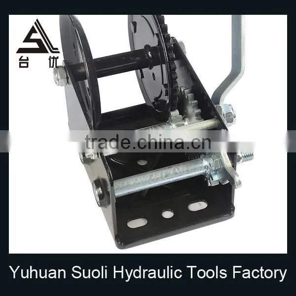 Manufacturing 1200lbs Galvanized Hand Piling Winch photo-4