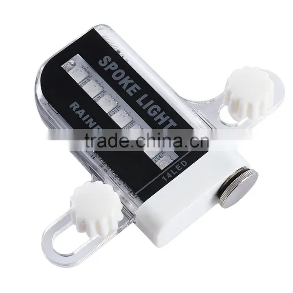 Bicycle Lights Water Resistant Bike Wheel Flash Spoke Light With 30-patterns Bicycle Light For Night Cycling MTB Bike Road Bike photo-3