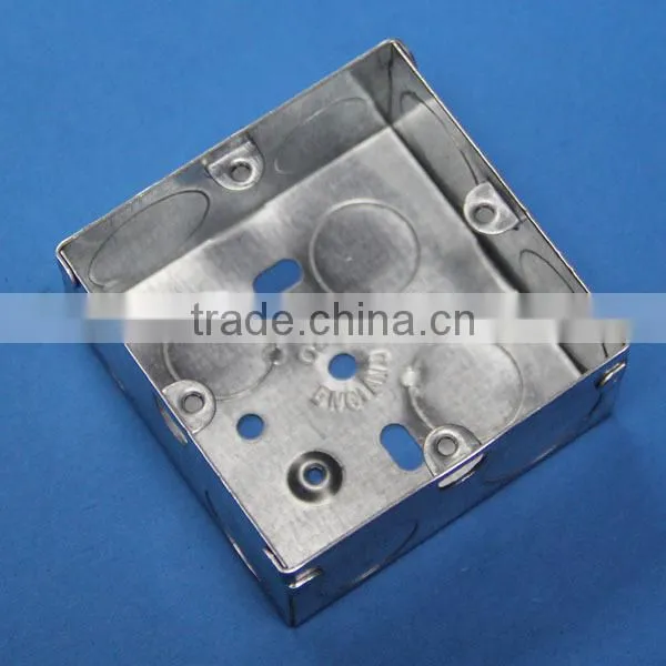 3*3 25mm Sizes Electrical Connecting Metal Boxes photo-4