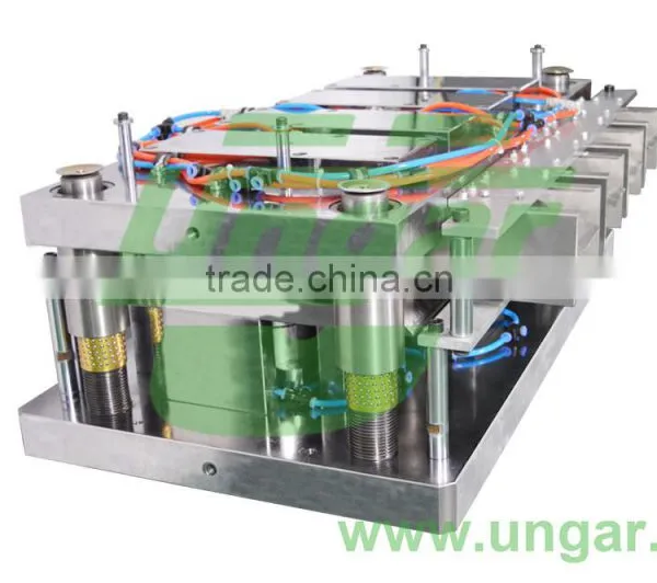 Multi Cavities Productive UNGAR Aluminium Foil Container Making Machine Punch Forming Mould With Pneumatic System for Container photo-4
