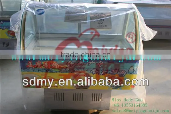 SC-12Zbz Professional Ice Porridge Display Cabinet Ice Porridge Case Ice Cream Display Cabinet photo-2