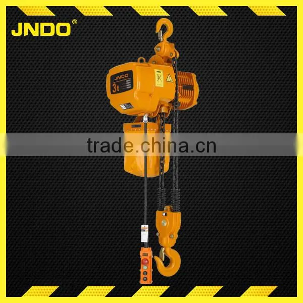 Wholesale 3 Phase Motors Grip Cable Type 3 Ton Electric Chain Hoist photo-2