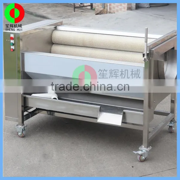 New Developed Hot Sale Potato Peeling Machine Brush Potaot Washing Machine photo-3