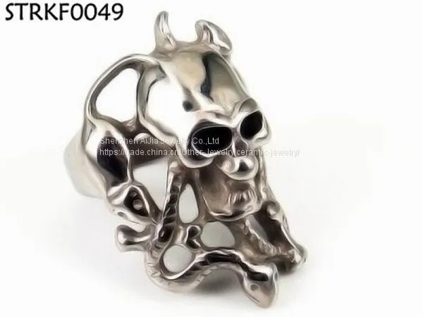 OEM / ODM Titanium Steel Jewelry Steel Band Ring For Gift photo-4