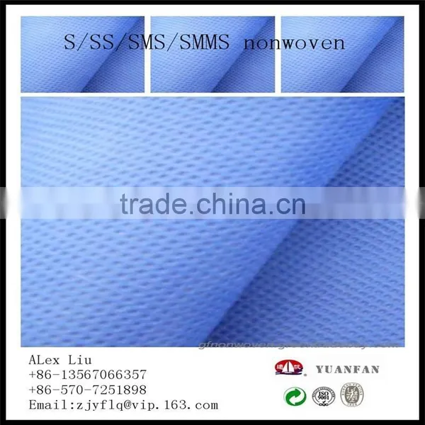 China Tnt ss Non Woven Fabric Used in Surgical Clothes, Baby Diapers, Adult Diapers, Maternal Mat and so on photo-4