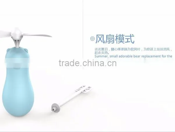 Multifunction Blender With Two Jack-plug, Electric Handheld Fan With Soft Blade photo-4
