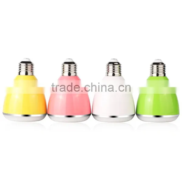 Hindi New Mp3 Songs Download 2016 Eco-smart Led Bulb Speaker Bluetooth With App Color Light photo-5