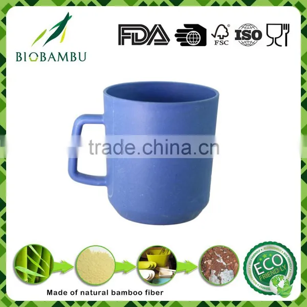 Traditionary Biological Cheap Bamboo Fiber Coffee Cup Mugs photo-5