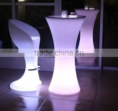 Chargeable Remote Control Party Supplies Festive Decorative Cocktail Table Cordless Led Lighted Illuminated Tables For Events photo-2