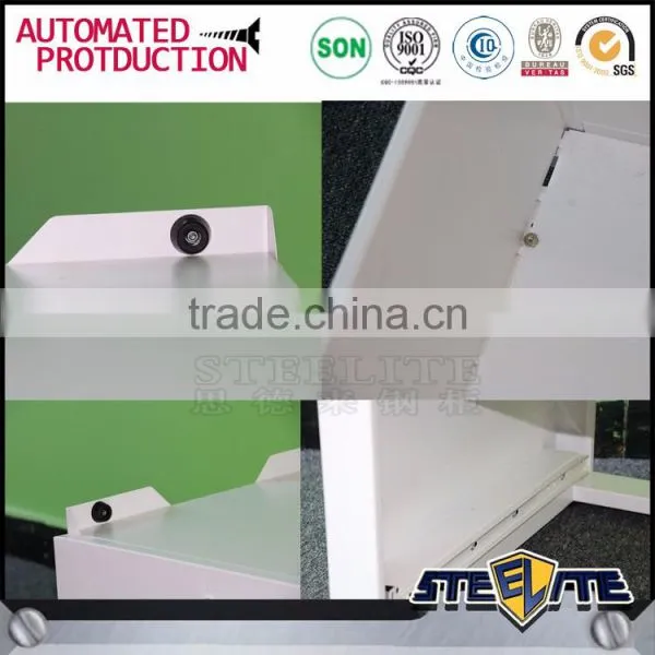 Luoyang Factory Sale STEELITE Heavy Duty Bearing Steel Laundry Cabinet Metal Washing Machine Storage Rack Base Cabinets photo-6