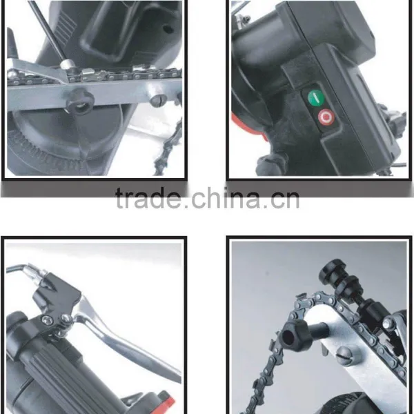 Low Noise 108mm 85W Power Chain Saw Sharpening Grinder Machine Garden Tools Portable Electric Chainsaw Sharpener photo-2