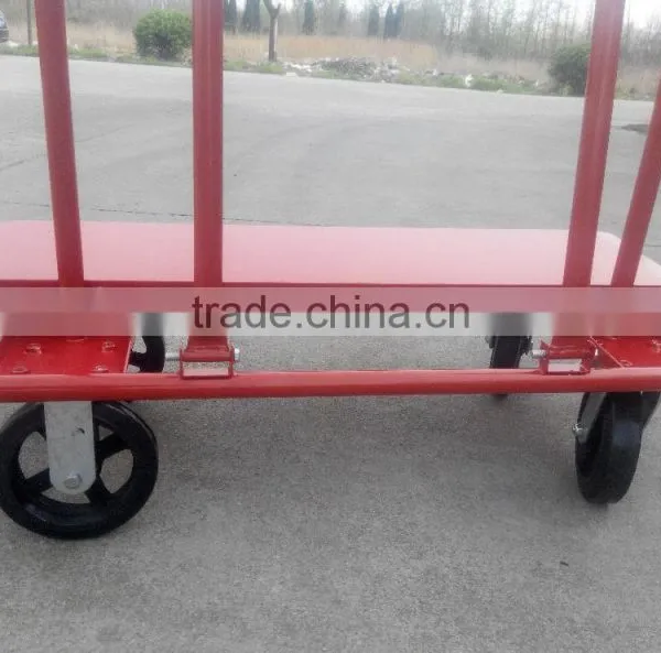 Heavy Duty Drywall Cart Trolley TC4837 With 2 x Swivel Cast Iron Caster 2 x Fixed Cast Iron Caster photo-4