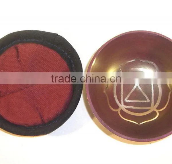 High Quality Handmade in Nepal Root Chakra Tibetan Singing Bowl photo-3