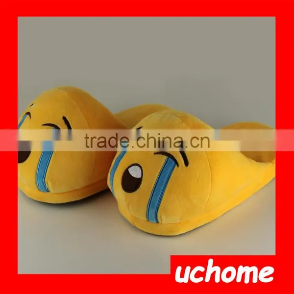 UCHOME 2016 Super Soft Material Whatsapp Emoji Slipper For Adults Plush Stuffed Pillow photo-5