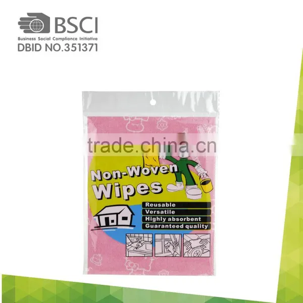 Rayon Kitchen Cloth/ Eco-friendly Cheap Disposable Household Cleaning Wipes photo-6