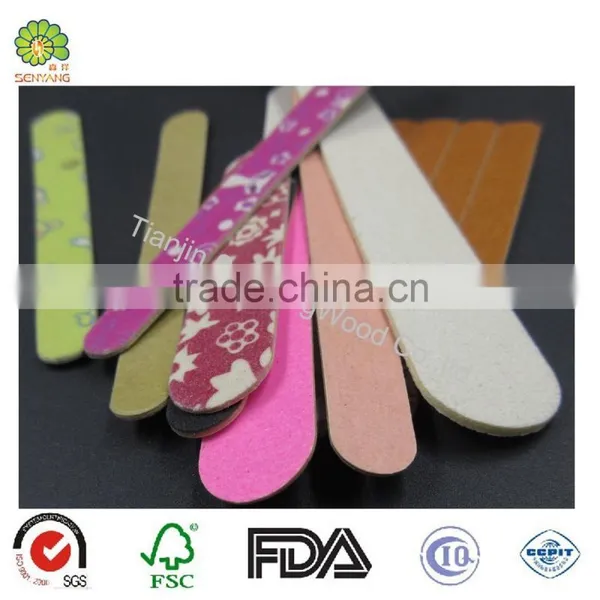 Disposable Birch Wooden Manicure Nail Care Tools and Equipment