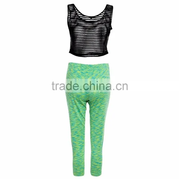 High Quality Sport Wear Woman Fitness Fashion Training Clothing Sexy Jogging Wear photo-6
