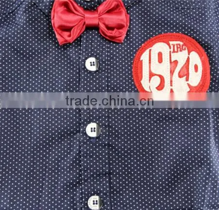2016 New Design Boy's Shirt /100% Cotton Printing Shirt photo-3