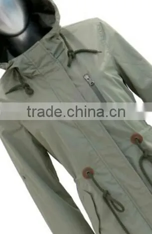 WOMAN SPRING PARKA WITH HOOD JACKET photo-4