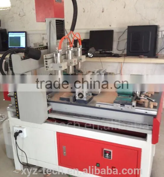 Desktop Cnc Wood Carving Multi Tech 3d 4 Axis 0609 6090 Cnc Router Machine photo-2