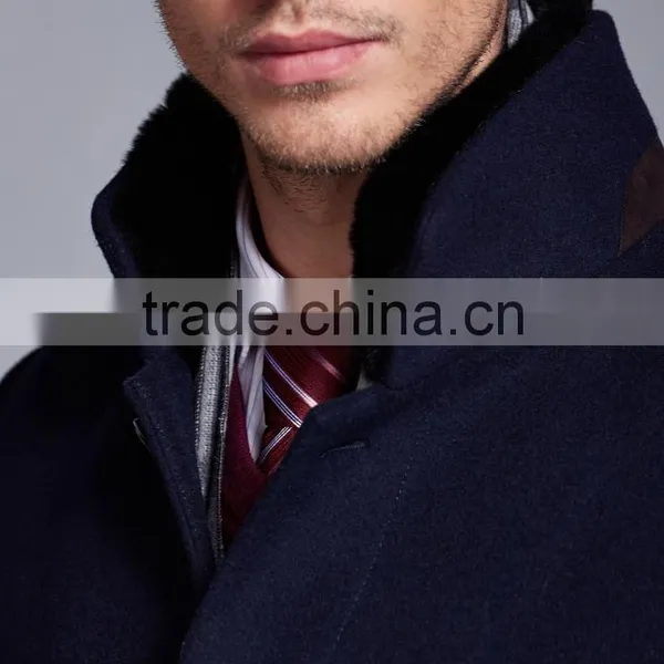 Wool High Quality Winter Warm Men Coat Made to Measure Overcoat. BCL021 photo-3