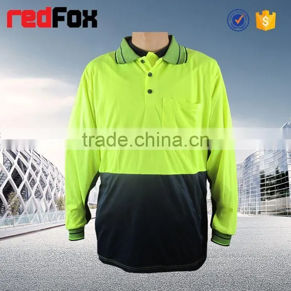 Reflectiven Safety T-shirt Europe Safety Red T-shirts Polo Stock Safety T-shirt photo-3