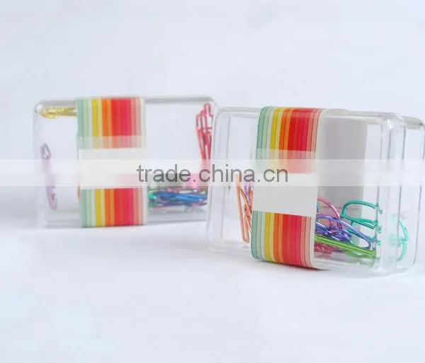 Multi Color Planner Paper Clip Stainless Steel Plating Figure Shape Paper Clip photo-3