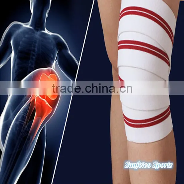 Elastic Bandage Tape Suport Knee Support Strap Pads Protector Band for Ankle Leg Wrist Wrap~3colors~Accept Custom photo-5