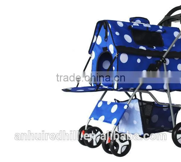 R1923H Pet Stroller Dog Four Wheels Dog Transport Bag Dog Stroller photo-5