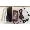 5 Antennas Power Adjustable Wifi GSM 3G Mobile Signal Jammer Blocker Isolator Shield, IR Remote Control photo-3