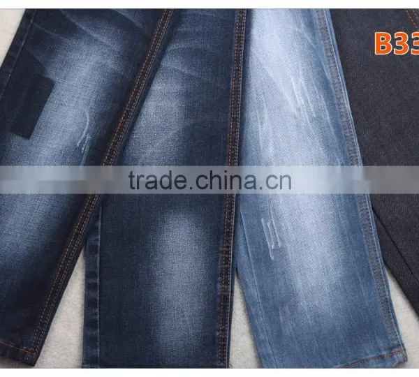 9.5oz Dark Blue Stretch Denim Jeans Fabric Made in China photo-6