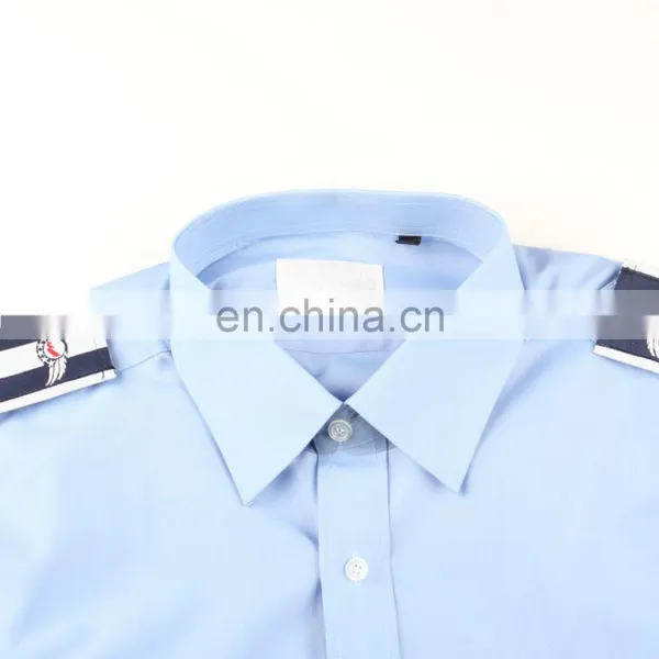 OEM Custom Logo Security Guard Shirt With Double Pocket photo-3