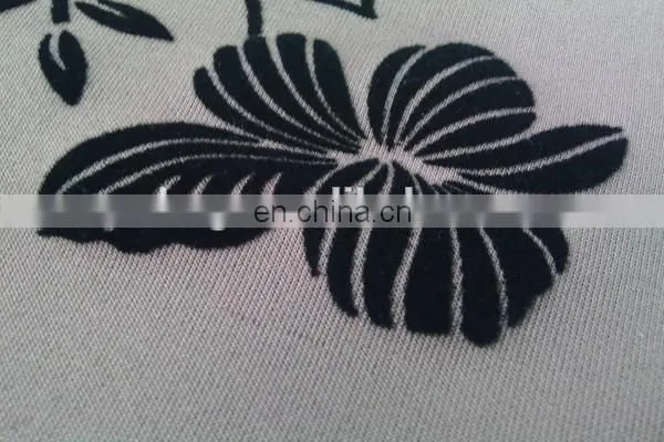 Winfar Textile Hot Selling 75D/72F DTY Flower Flock Polyester Scuba Fabric Design photo-5