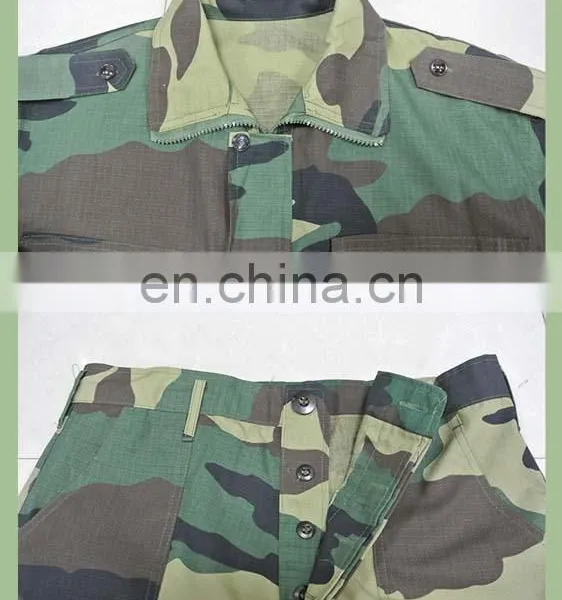 Woodland Camouflage British Military Uniform BDU for Army for Sale photo-6