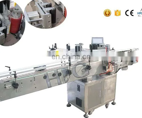 Delta Servo Motor Automatic Fix-point Round Bottle Sticker Labeling Machine With Turntable photo-4