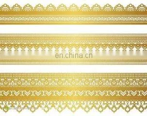 2015 African Yellow Swiss Voile Cord Lace Fabric With Stones photo-2