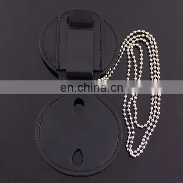 Round Shape Custom Clip Badge Holder