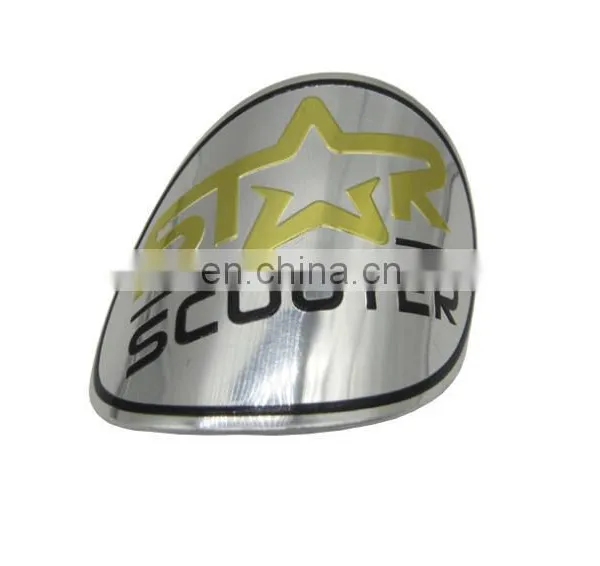 Adhesive Bottle Sticker Custom Metal Wine Brand Label Tag photo-5