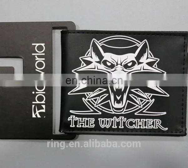 Wolf Head Embossing Game Wallet The Witcher Wallet photo-2