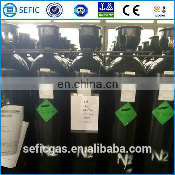 Different Sizes And Colors Chlorine Cylinder Low Price Nitrogen Gas Cylinder Valves Equipped Nitrogen Cylinder photo-4