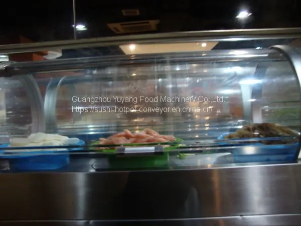 Sushi Convery Belt Sushi Train Sushi Bar Conveyor Belt Factory: Michaeldeng@gdyuyang.com photo-2
