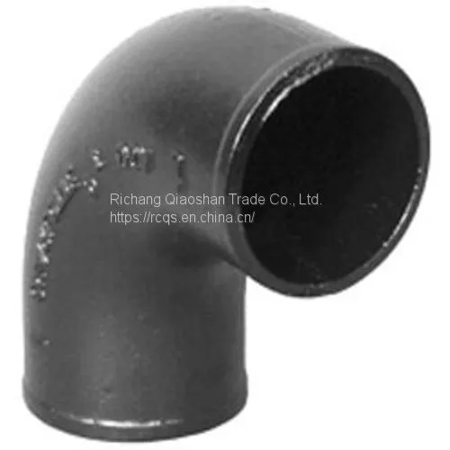 No-Hub Cast Iron Soil Fittings 1⁄4 Bend With Heel Opening photo-4