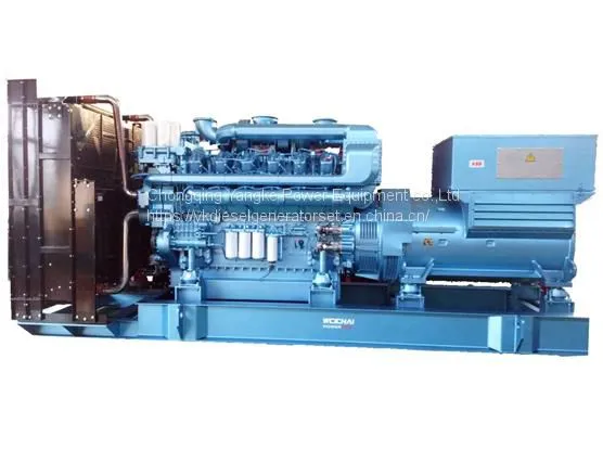 silent diesel generator set with WEICHAI engine