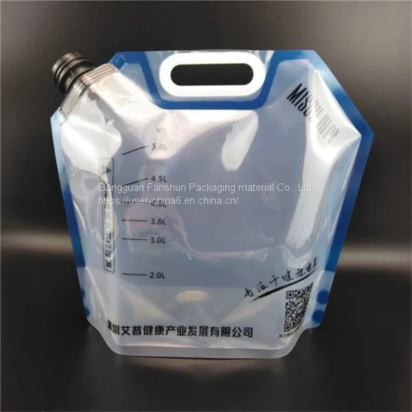 Made in China 5L Soft Plastic Water Bags for Isolated Patients/Hydrogen Water Bag